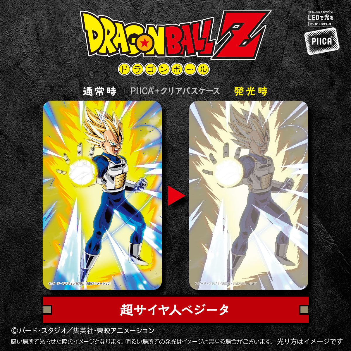 Dragon Ball Z - PIICA Card + Clear Pass Case (10 types) [Pre-Order Mar 2026]