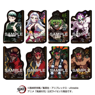 Demon Slayer Chara Cut Sticker Gum designs, group 3