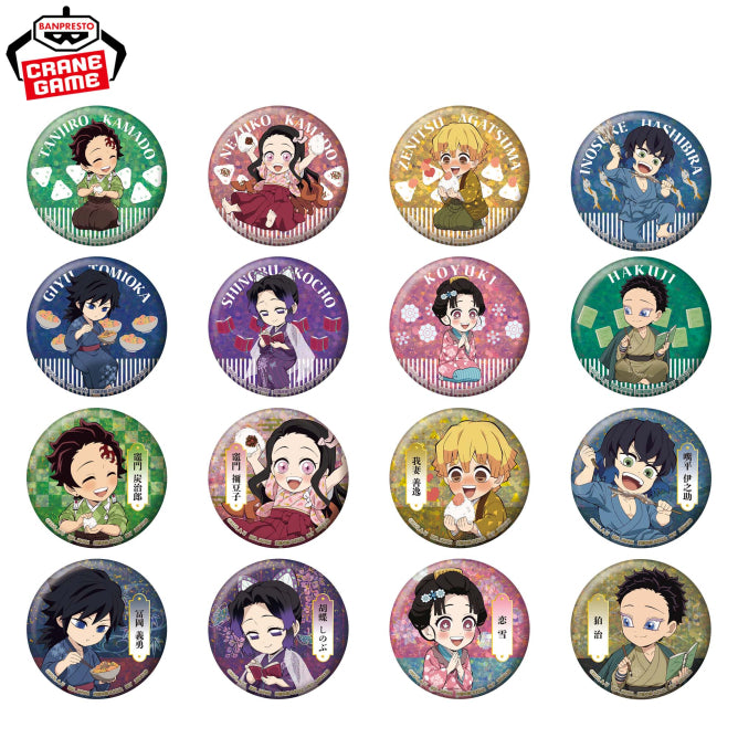 Demon Slayer - Holographic Can Badges Chapter 8 in Namco (16 Types) official product view