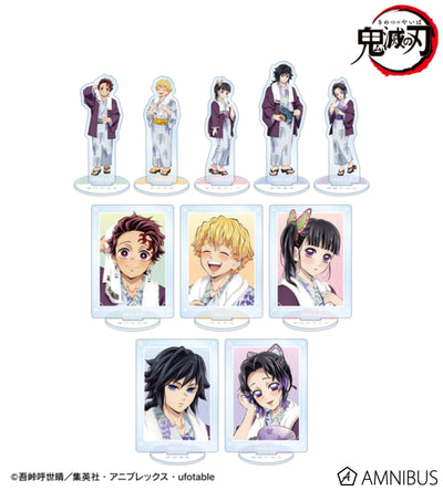 Demon Slayer Hot Spring Yukata trading acrylic stand box, ten designs