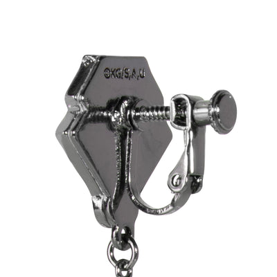 Shinobu Kocho Demon Slayer x MAYLA Iconique Ear Objet clip-on attachment detail