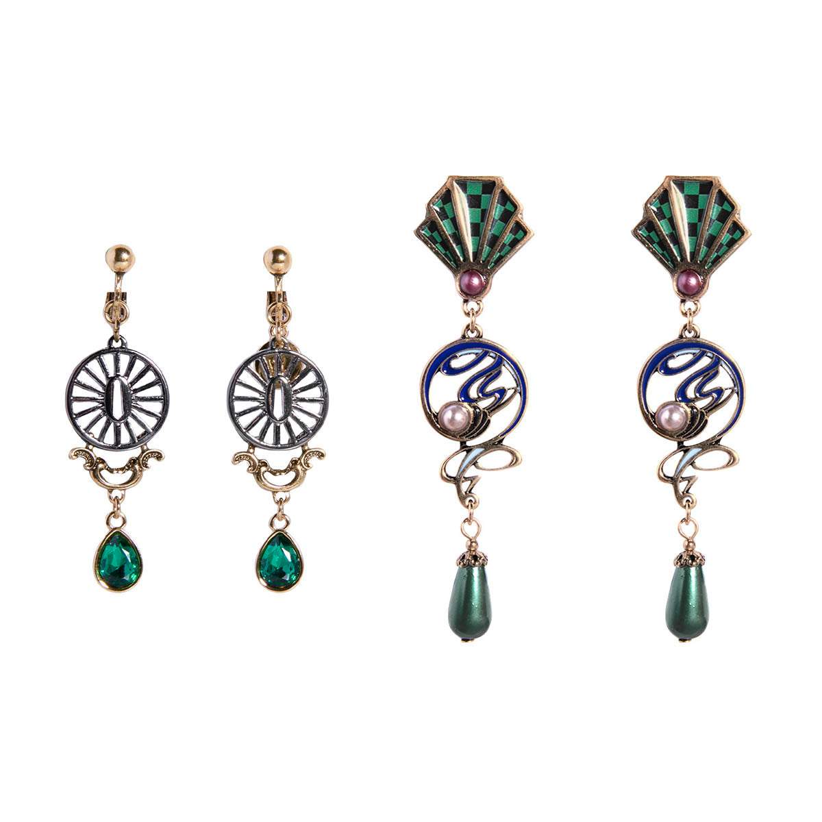 Tanjiro Kamado Demon Slayer x MAYLA Iconique Ear Objet two pairs complete set