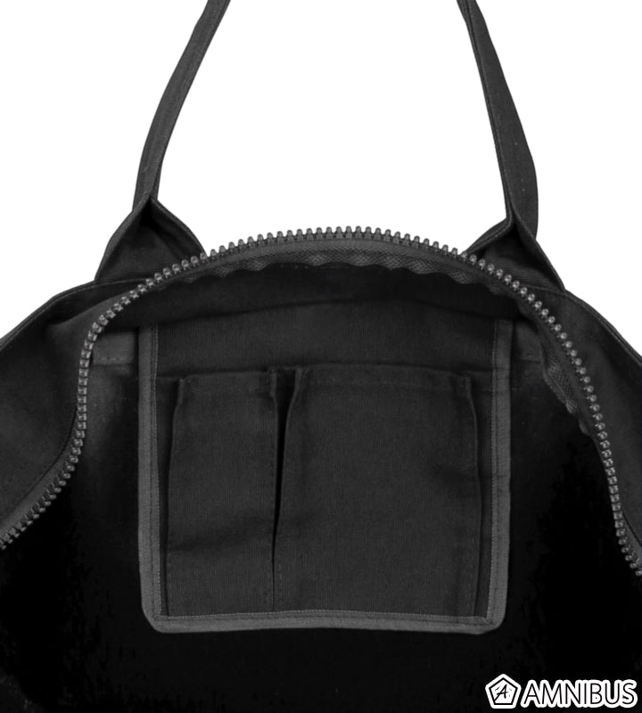 Demon Slayer Milk Bottle Cap Motif Group BIG Zip Tote Bag, official product view 4
