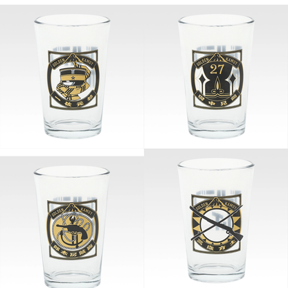 Ichiban Kuji Golden Kamuy Gold Nugget Scramble - F Prize Glass Complete Set of 4 Types