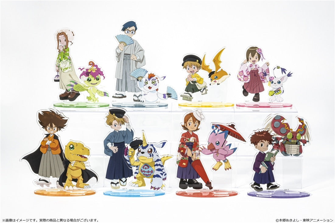 Digimon Adventure - Acrylic Stand Wa-Modern Ver. - Joe Kido & Gomamon - official product image 2