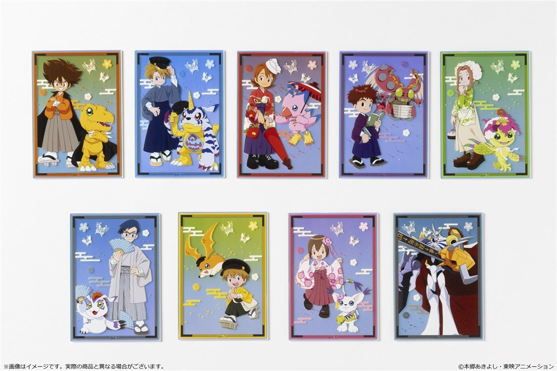 Digimon Adventure - Aurora Acrylic Card Box (9 Packs) Wa-Modern Ver. - official product image 2