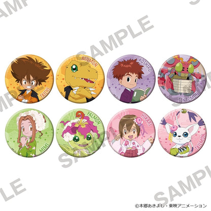 Digimon Adventure - Glitter Badge A Box (8 Packs) Wa-Modern Ver. - official product image 1