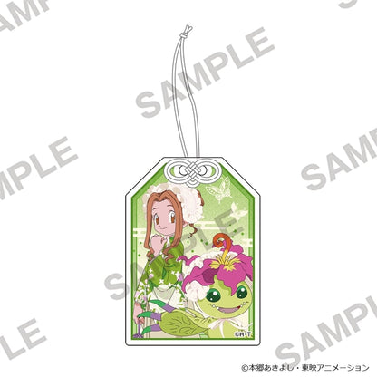 Digimon Adventure - Omamori Acrylic Keychain - Mimi Tachikawa & Palmon - official product image 1