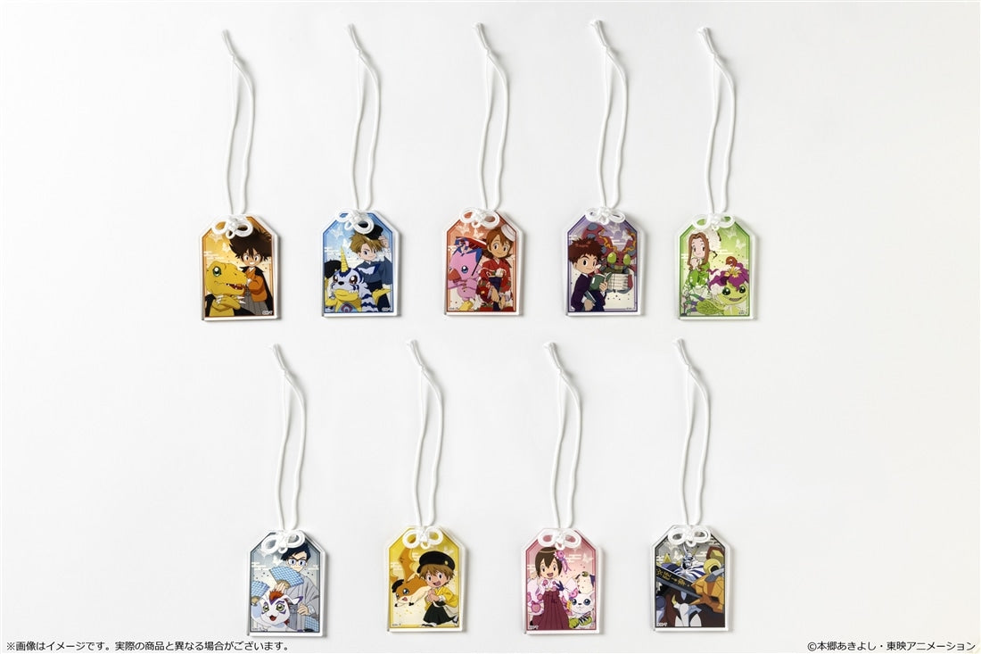 Digimon Adventure - Omamori Acrylic Keychain - Mimi Tachikawa & Palmon - official product image 2