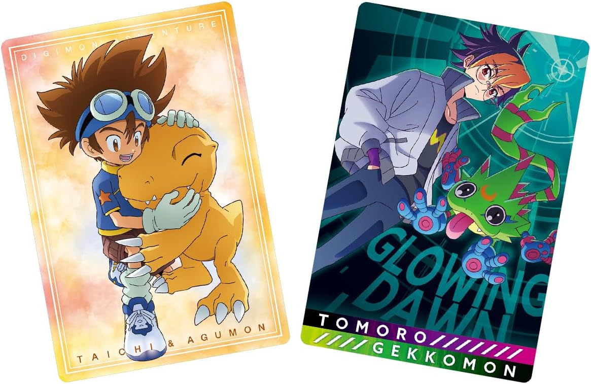 Digimon Visual Art Collection - Card & Wafer Box (20 Packs) - Japanese packaging and collection