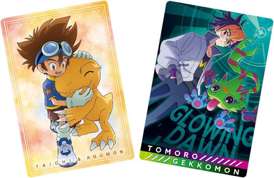 Digimon Visual Art Collection - Card & Wafer Box (20 Packs) - Japanese packaging and collection
