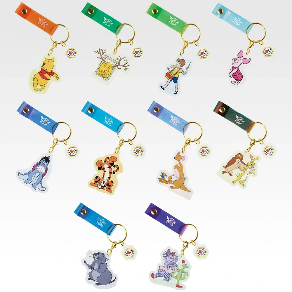Winnie the Pooh 100th Anniversary J Prize Acrylic Charms official presentation