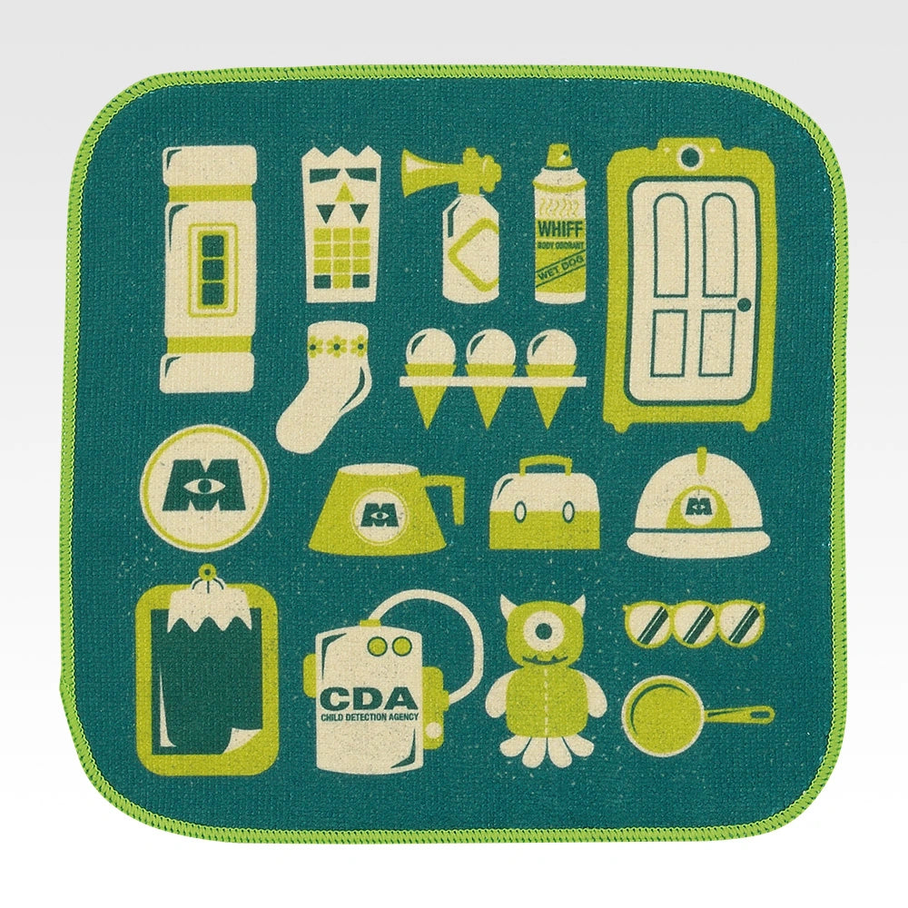 Disney Monsters, Inc. Ichiban Kuji - I Prize Monsters Towel Collection (9 Types) - Company Icons