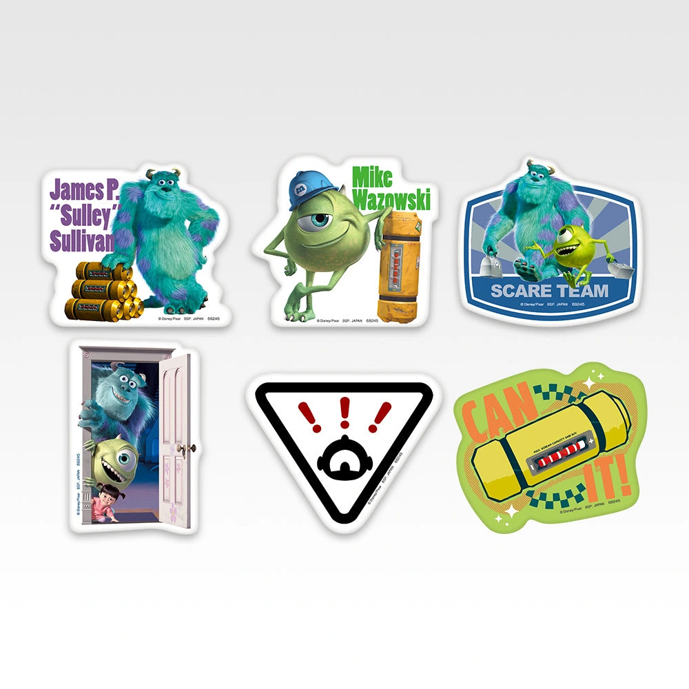 Disney Monsters, Inc. Ichiban Kuji - K Prize Stationery Collection (9 Types) - Sticker Set E