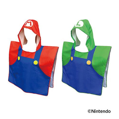 SUPER MARIO - MARIO AND LUIGI HOODED BATH TOWEL