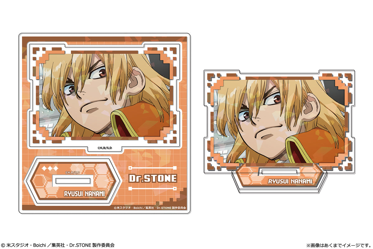 Dr. Stone - Hologram Mini Acrylic Stands - Ryusui Nanami