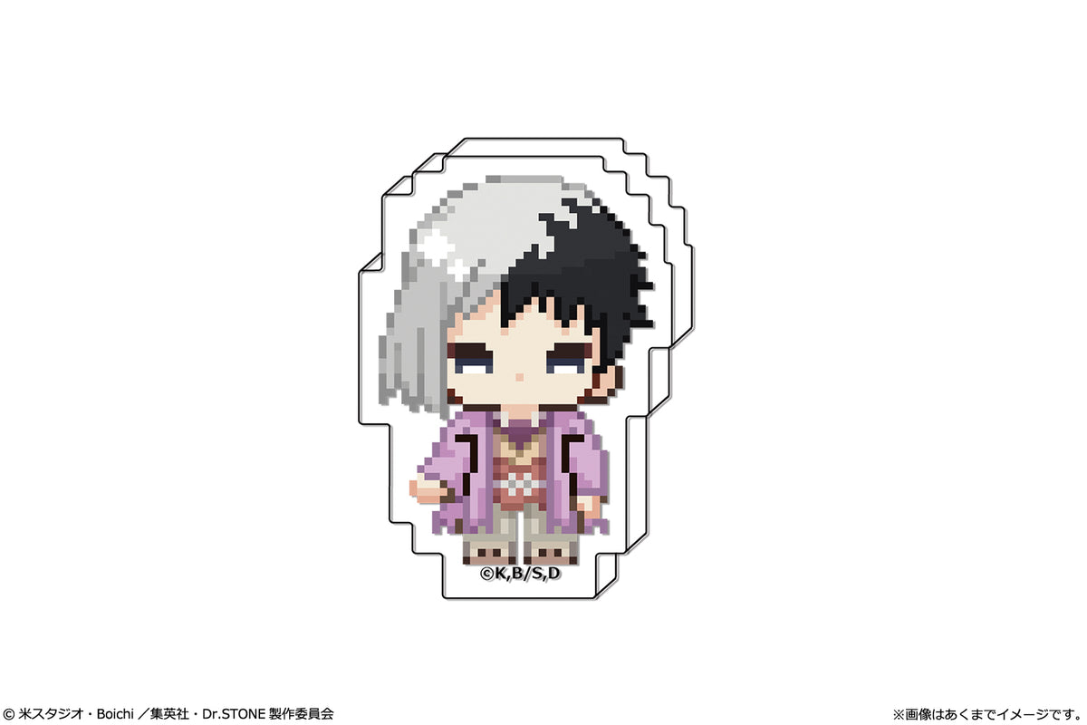Dr. Stone - kawabit Acrylic Blocks - Gen Asagiri