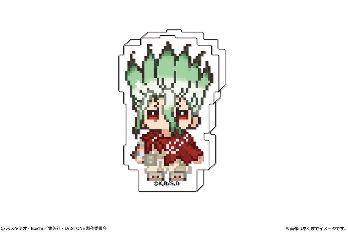 Dr. Stone - kawabit Acrylic Blocks - Senku Ishigami