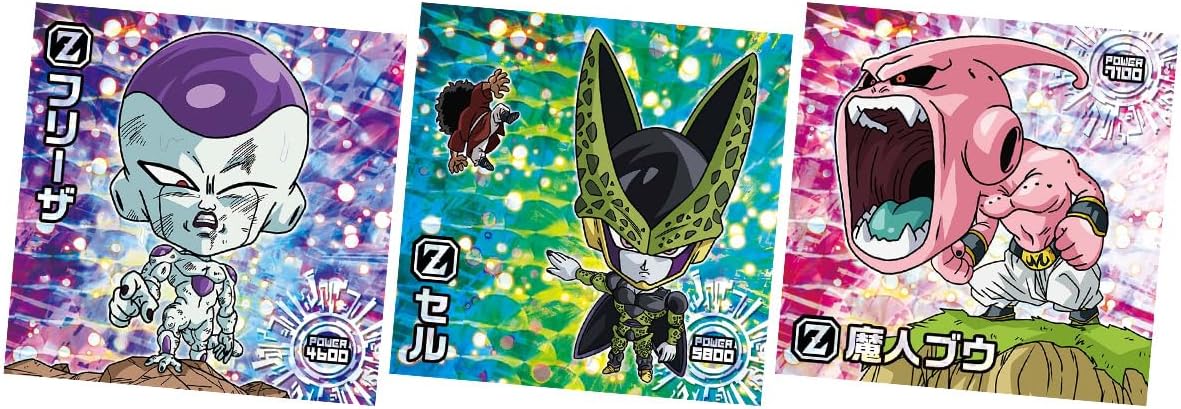 Dragon Ball Super Warrior Seal Wafers Super - Impulse of Destruction Box (20 Packs) - Japanese packaging and sticker collection