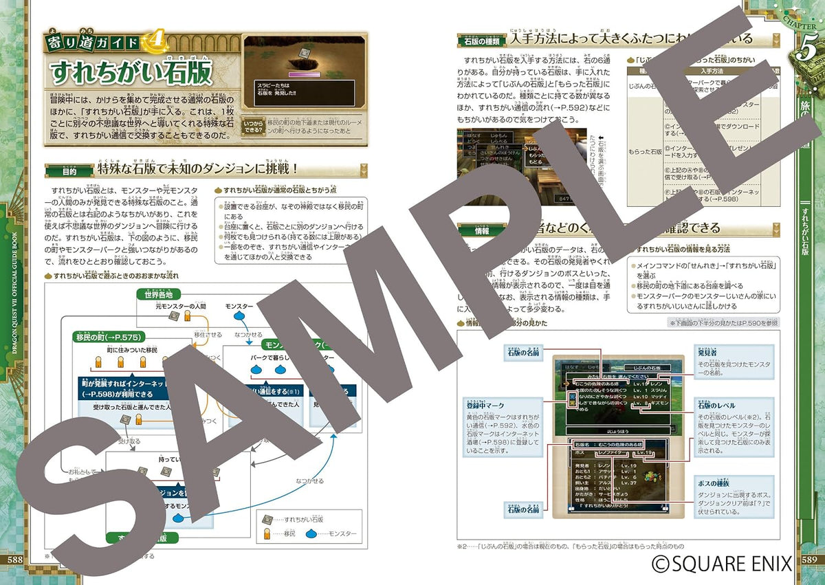 Dragon Quest VII - Official Guidebook (Nintendo 3DS) - Japanese - publisher preview 3