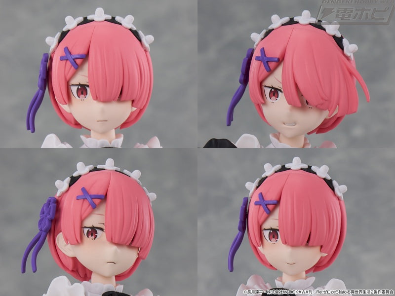 Re:Zero Starting Life in Another World Plastic Model Kit Figure - DX Ver. Ram (2 Types) + Bonus Item [Pre-Order Nov 2026]