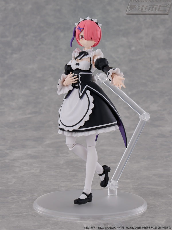 Re:Zero Starting Life in Another World Plastic Model Kit Figure - DX Ver. Ram (2 Types) + Bonus Item [Pre-Order Nov 2026]