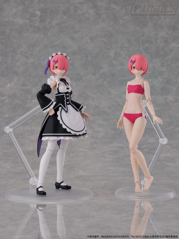 Re:Zero Starting Life in Another World Plastic Model Kit Figure - DX Ver. Ram (2 Types) + Bonus Item [Pre-Order Nov 2026]
