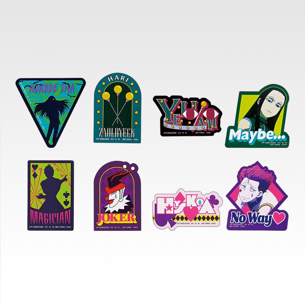 Ichiban Kuji HUNTER×HUNTER Cross the X-Day - L Prize Sticker