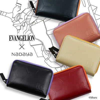 Evangelion x Nadaya card and coin case collection overview