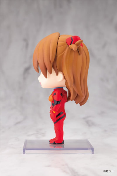 Evangelion OSHI WORKS Mini Figure - Asuka Shikinami Langley - official product view 3
