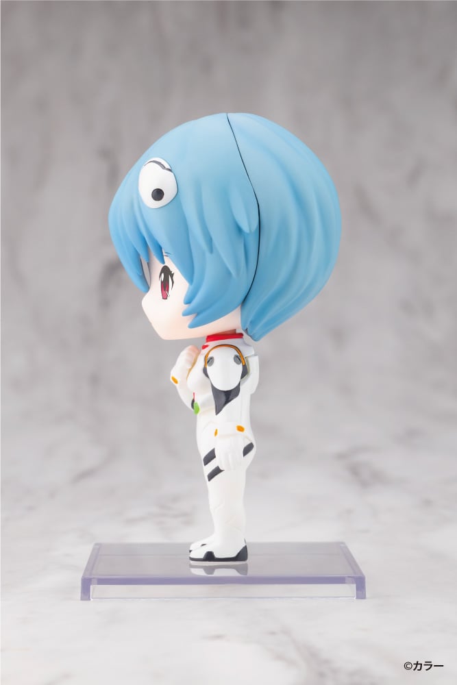 Evangelion OSHI WORKS Mini Rei Ayanami figure - official view 3
