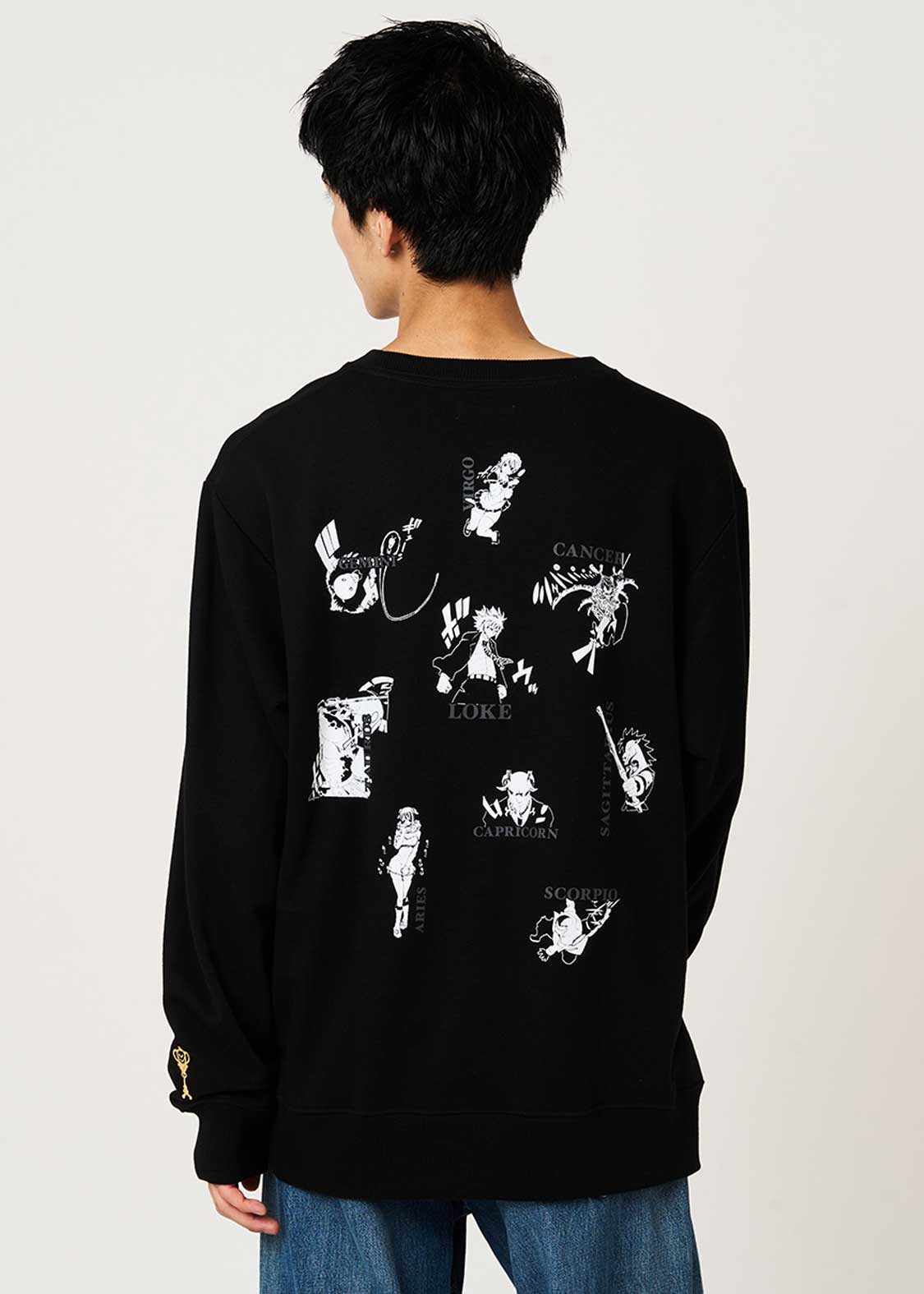 Fairy Tail 20th Anniversary Collaboration Celestial Spirit Wizard Sweatshirt - worn view 2
