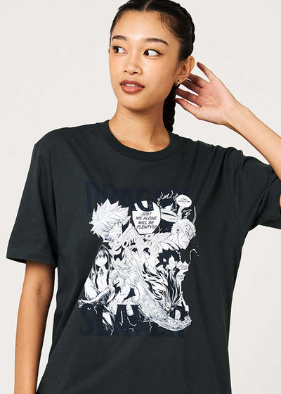 Fairy Tail 20th Anniversary Collaboration Dragon Slayers T-Shirt - worn view 1