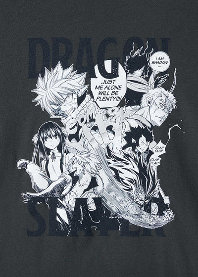 Fairy Tail 20th Anniversary Collaboration Dragon Slayers T-Shirt - official detail 4