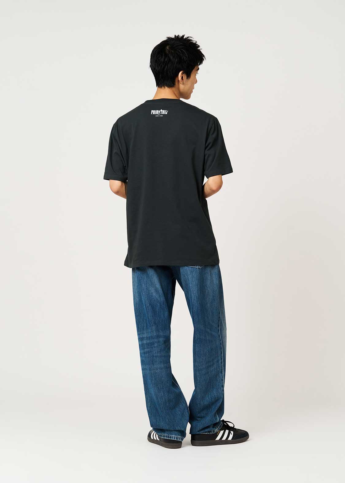 Fairy Tail 20th Anniversary Collaboration Dragon Slayers T-Shirt - worn view 3