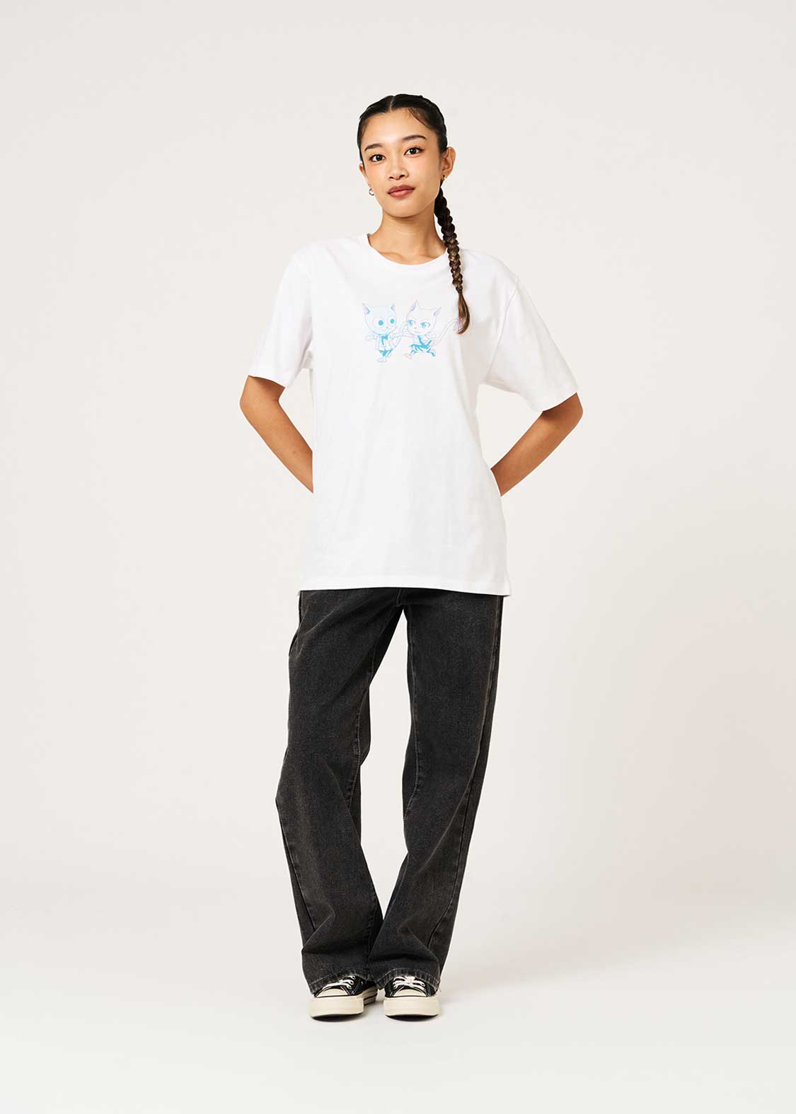 Fairy Tail 20th Anniversary Collaboration Exceeds T-Shirt - worn view 5
