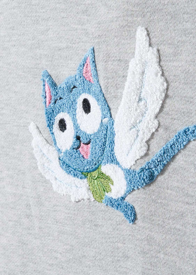 Fairy Tail 20th Anniversary Collaboration Happy Hoodie - official detail 4