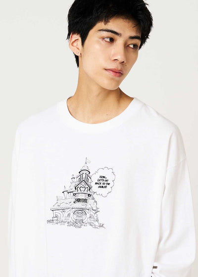 Fairy Tail 20th Anniversary Collaboration Let's Head Back To The Guild!! Long-Sleeve T-Shirt - worn view 1