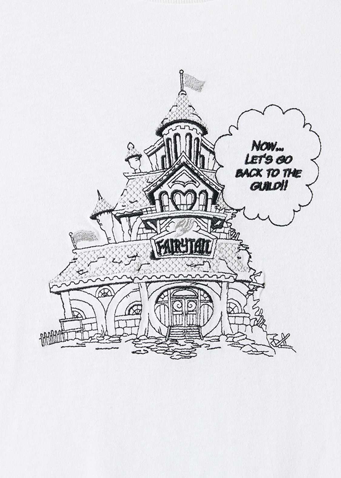 Fairy Tail 20th Anniversary Collaboration Let's Head Back To The Guild!! Long-Sleeve T-Shirt - official detail 4