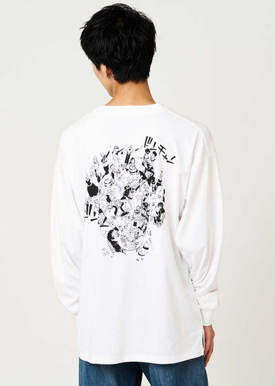 Fairy Tail 20th Anniversary Collaboration Let's Head Back To The Guild!! Long-Sleeve T-Shirt - worn view 2