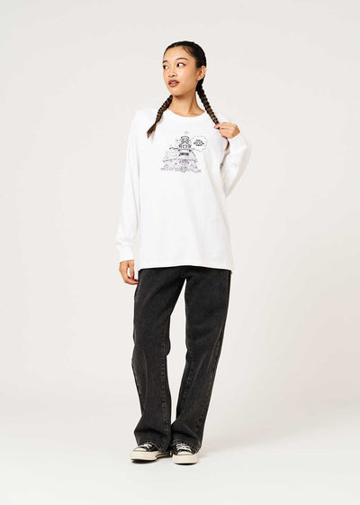 Fairy Tail 20th Anniversary Collaboration Let's Head Back To The Guild!! Long-Sleeve T-Shirt - worn view 5