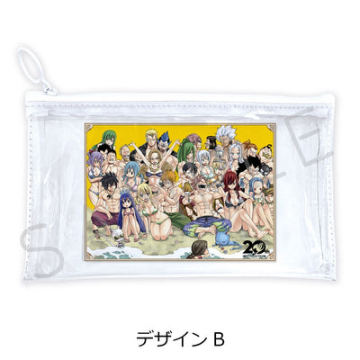 Fairy Tail flat clear pouch Design B