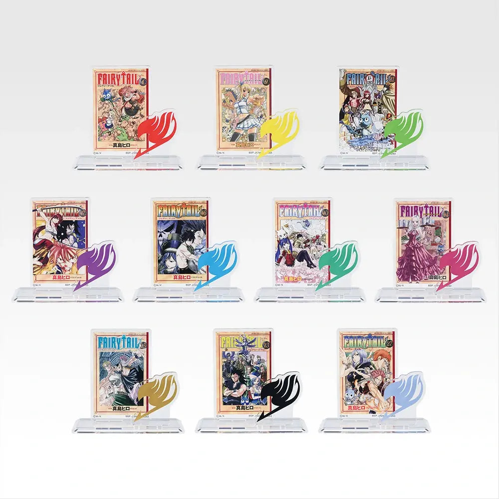 Fairy Tail Ichiban Kuji 20th Anniversary prize complete view