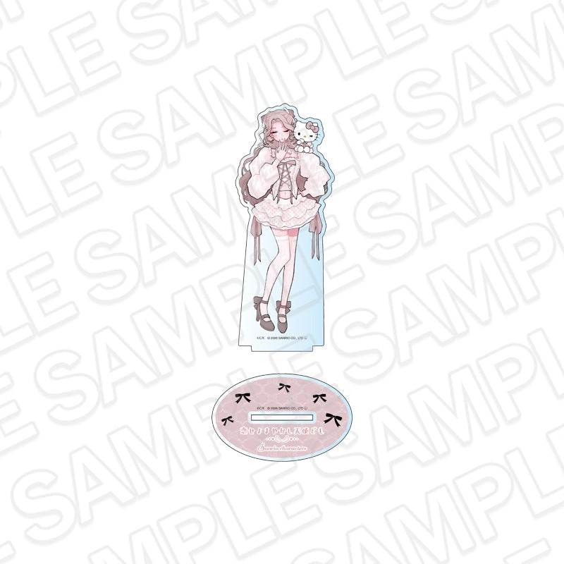 Fall in Love, You False Angels x Sanrio Characters - Big Acrylic Stand Beni Momoi x Hello Kitty