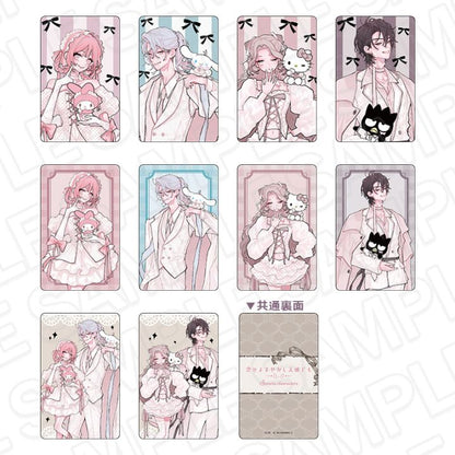 Fall in Love, You False Angels x Sanrio Characters - Holographic Card Complete Set (10 Types)