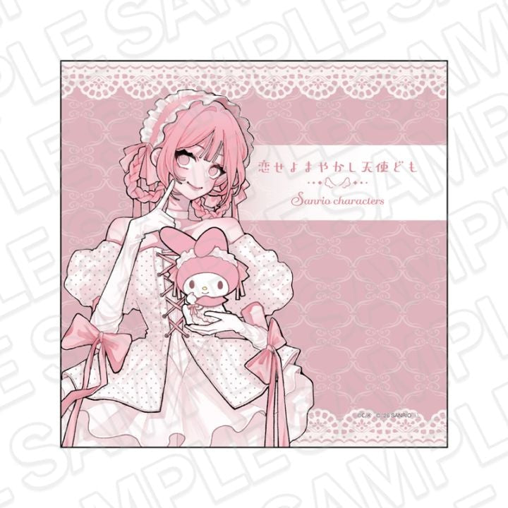 Fall in Love, You False Angels x Sanrio Characters - Mini Towel Otogi Katsura x My Melody