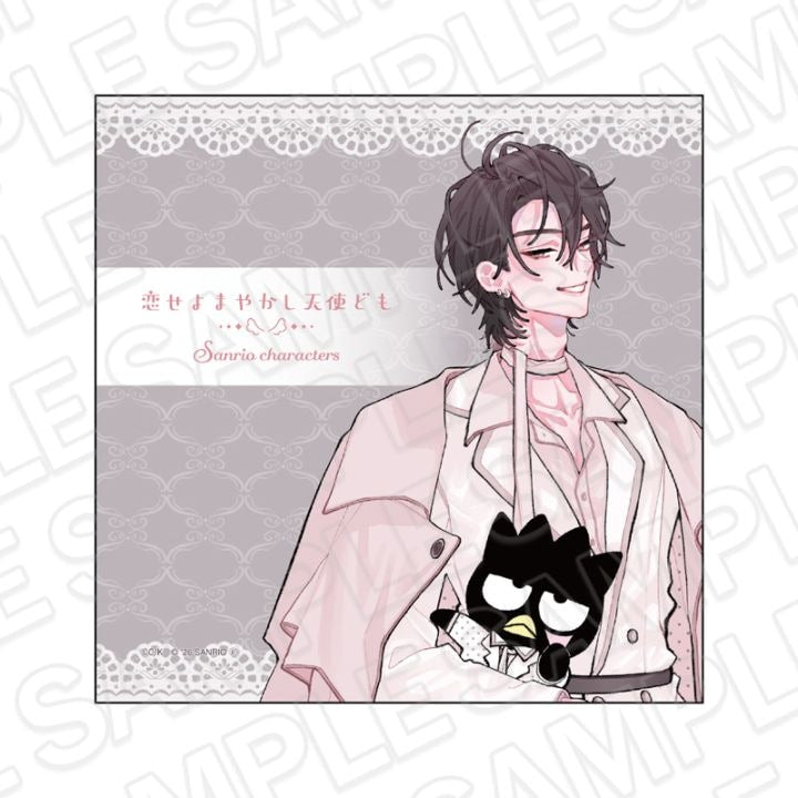Fall in Love, You False Angels x Sanrio Characters - Mini Towel Rai Futagami x Badtz-Maru