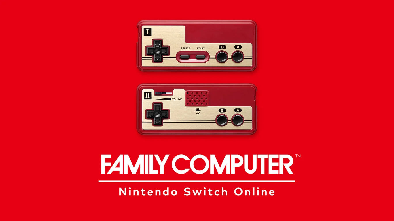 FAMILY COMPUTER CONTROLLER - SWITCH ONLINE Set 2 Pcs