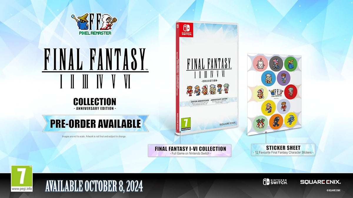 Final Fantasy I-VI Pixel Remaster Collection PS4 English Version - game image 2