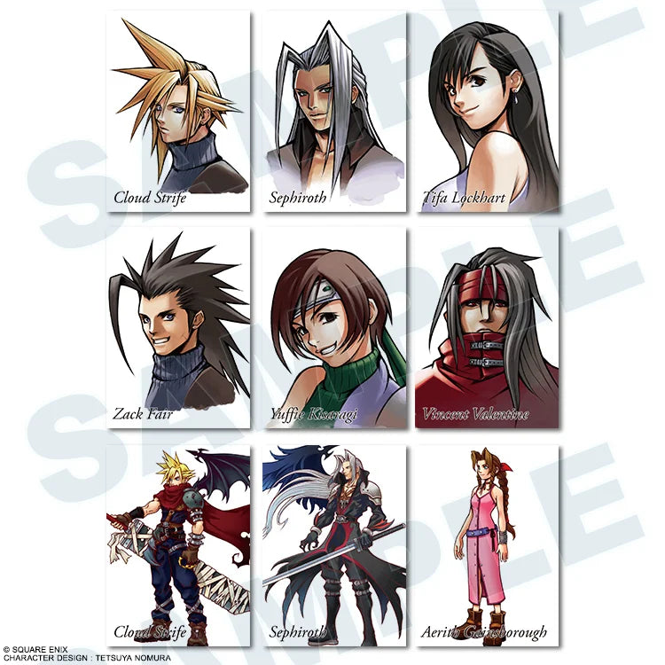 FINAL FANTASY VII ANNIVERSARY ART MUSEUM TRADING CARD PLUS VOL.2 BOOSTER PACK